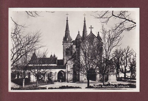 NEUCHÂTEL - La Collégiale - 1933