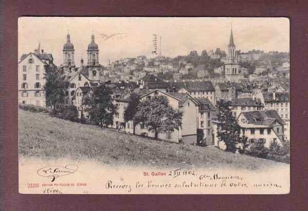 ST. GALLEN - Teilansicht - 1904