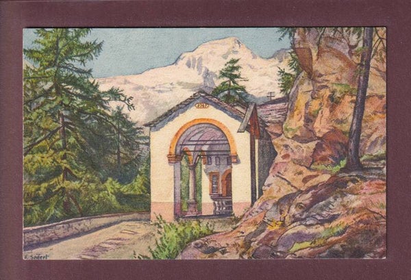 HOHE STIEGE bei Saas-Fee - 1933