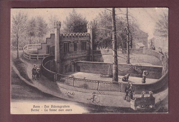 BERN - Bärengraben - 1912
