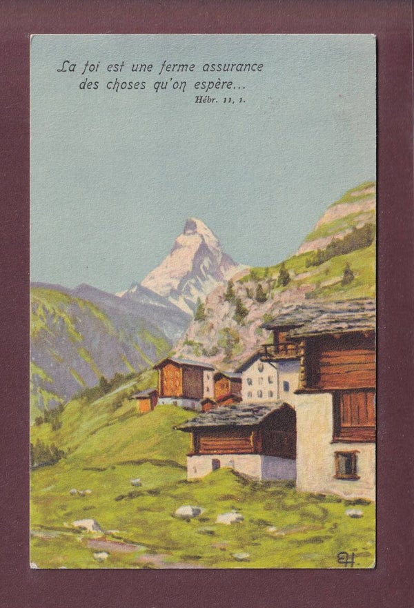 CERVIN - Verset - 1931