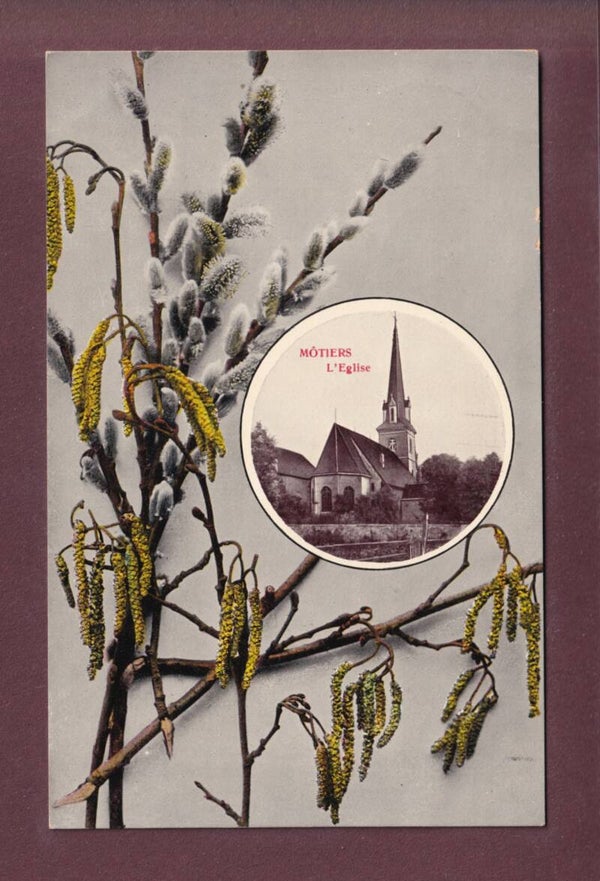 MÔTIERS - Eglise - 1912