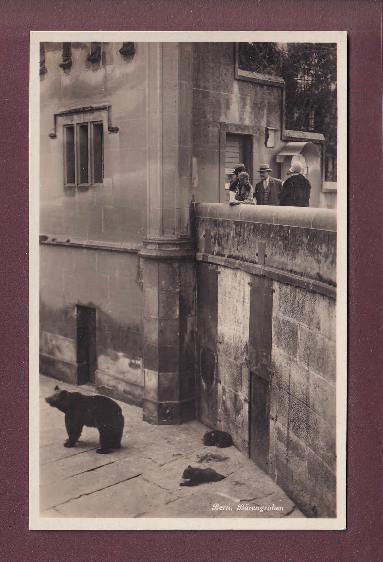 BERN - Bärengraben - 1934