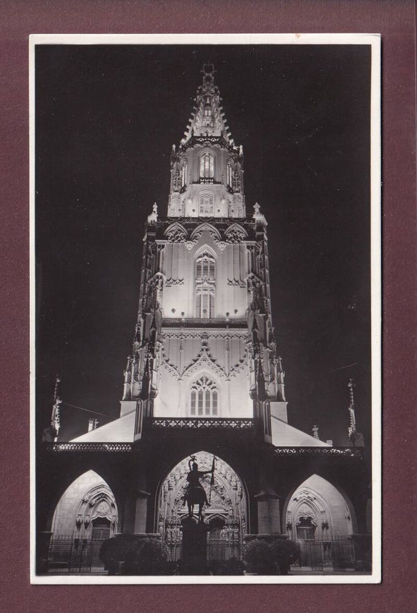 BERN bei Nacht - Münster - 1933