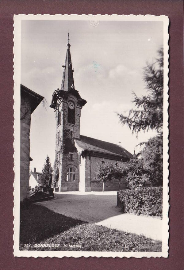 DONNELOYE - Le Temple - 1944 Feldpost