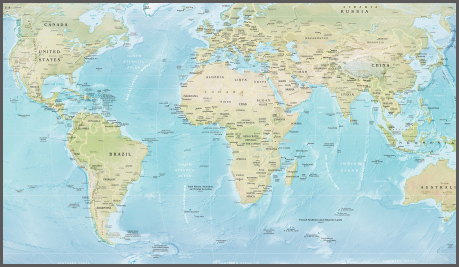 Carte du monde