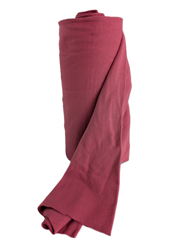 Bündchenstoff, rundgestrickt – Beere, Meterware