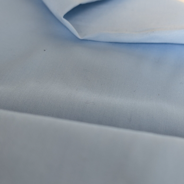 Baumwoll-Poplin, uni – Hellblau (Meterware)