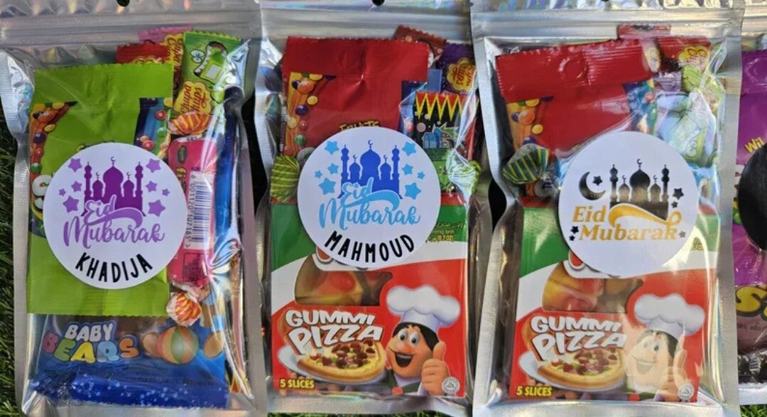 Halal friendly celebration lollie bag