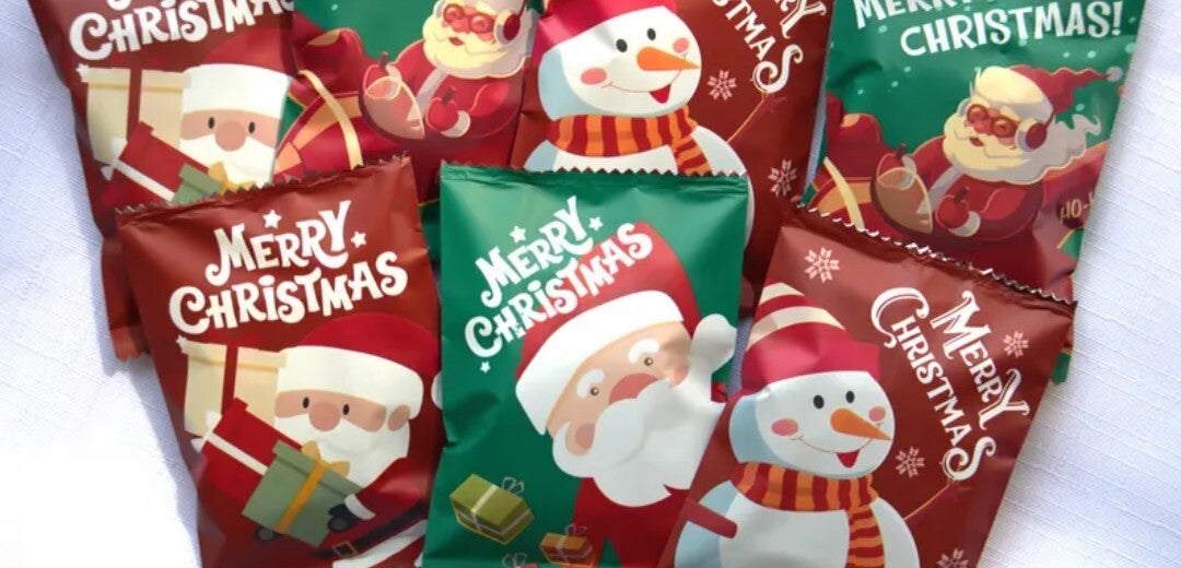 Christmas candy bag