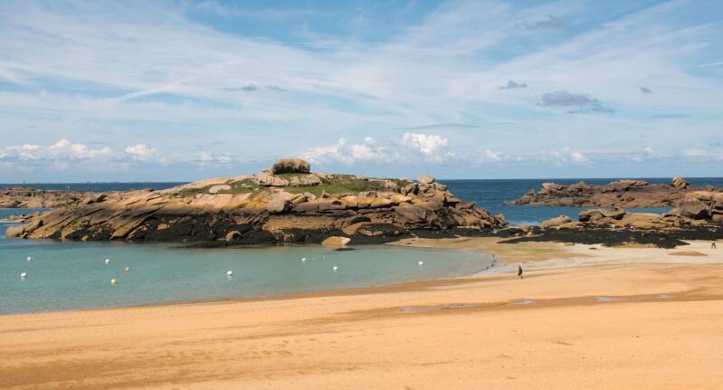 Plage de Trégastal