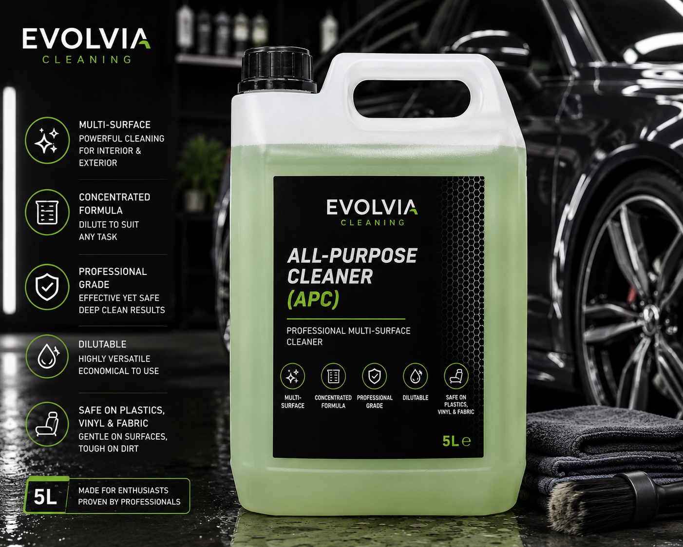 Evolvia All-Purpose Cleaner (APC) 5L