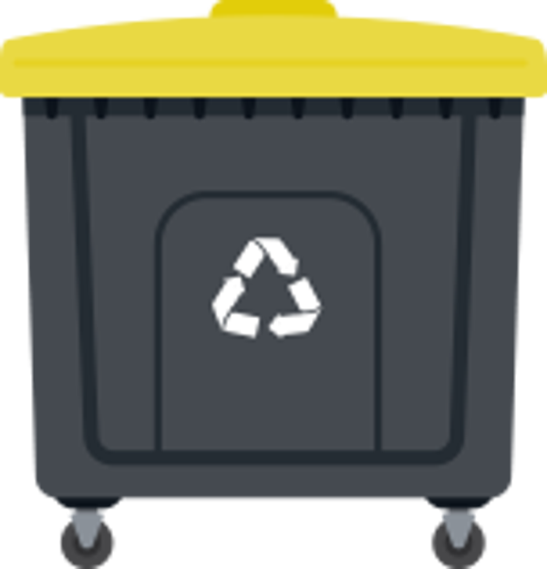 Reinigung Wertstoffcontainer 700L bis 1100L