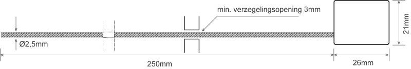 technische tekening flexigrip 250M