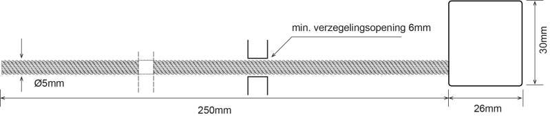 TECHNISCHE TEKENING FLEXIGRIP 500M