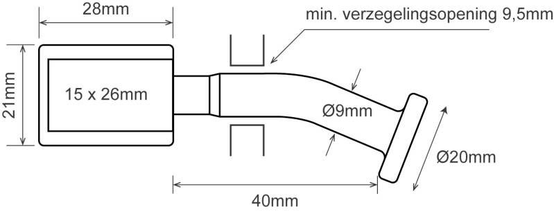 TECHNISCHE TEKENING LOCKTAINER 2000SHC