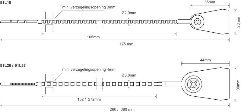 Technische tekening 91L