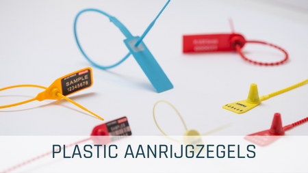 PLASTIC AANRIJGZEGELS - PULL-UP SEALS - SECURITY SEALS - SCELLES PLASTIQUE