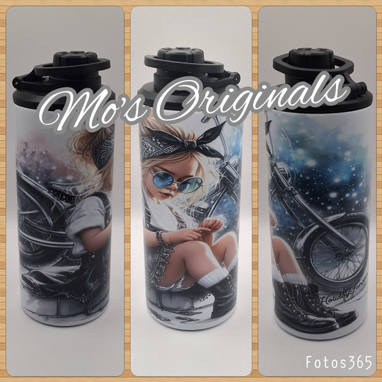 Drinkfles Stoere kleine meid