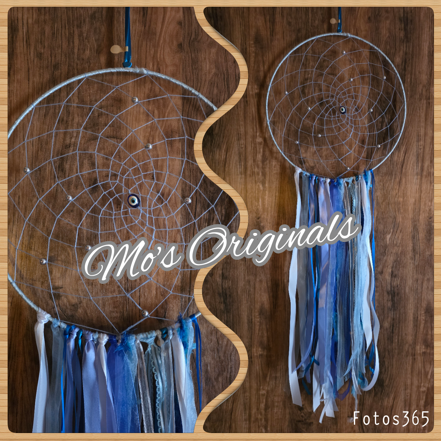 Dromenvanger Blauw Tinten 30cm