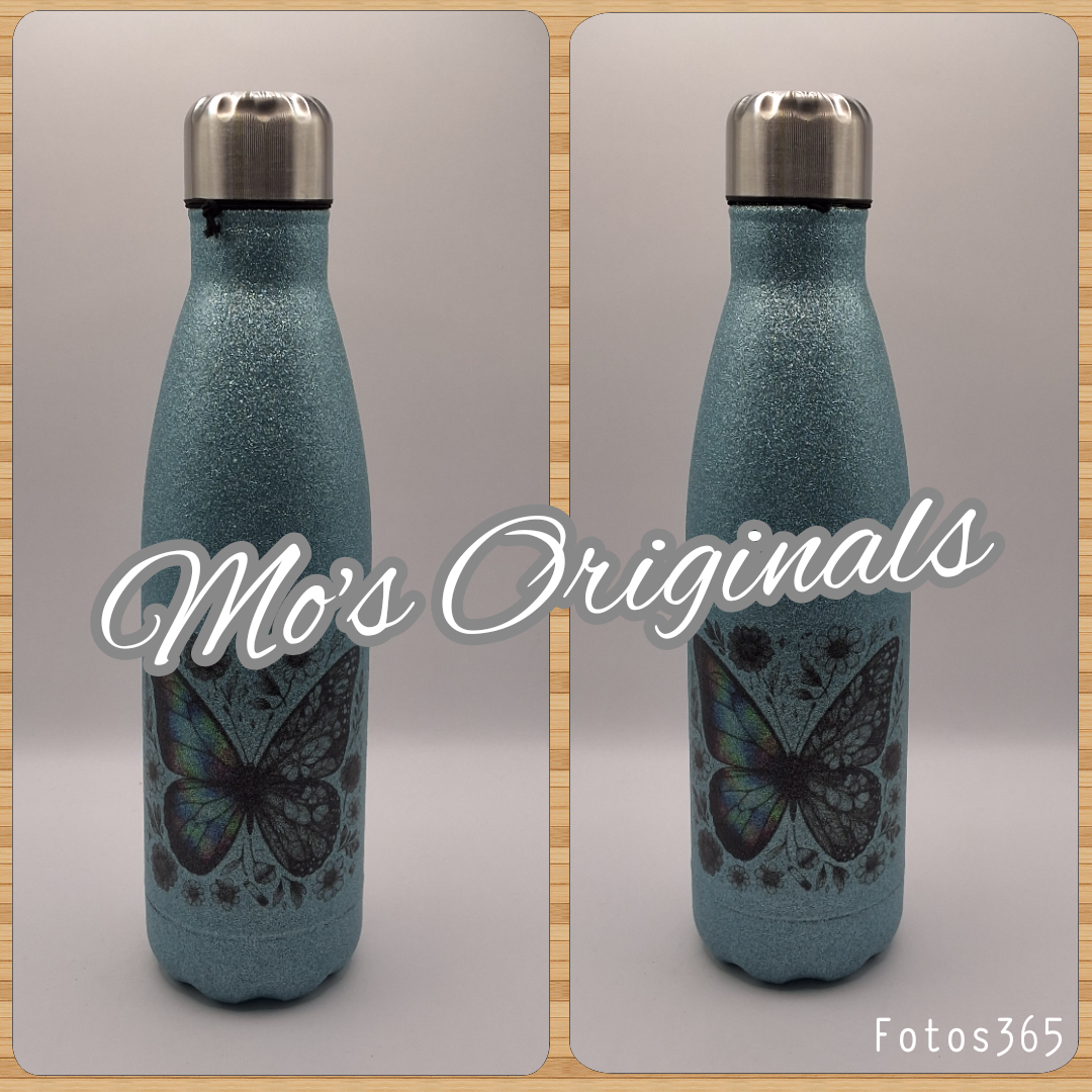 Thermos fles (met Vlinders)