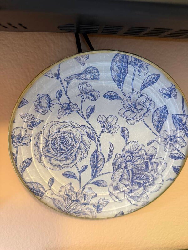 Vintage Blue and White Floral