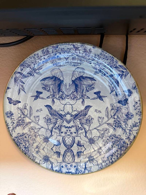 Blue Vintage Birds