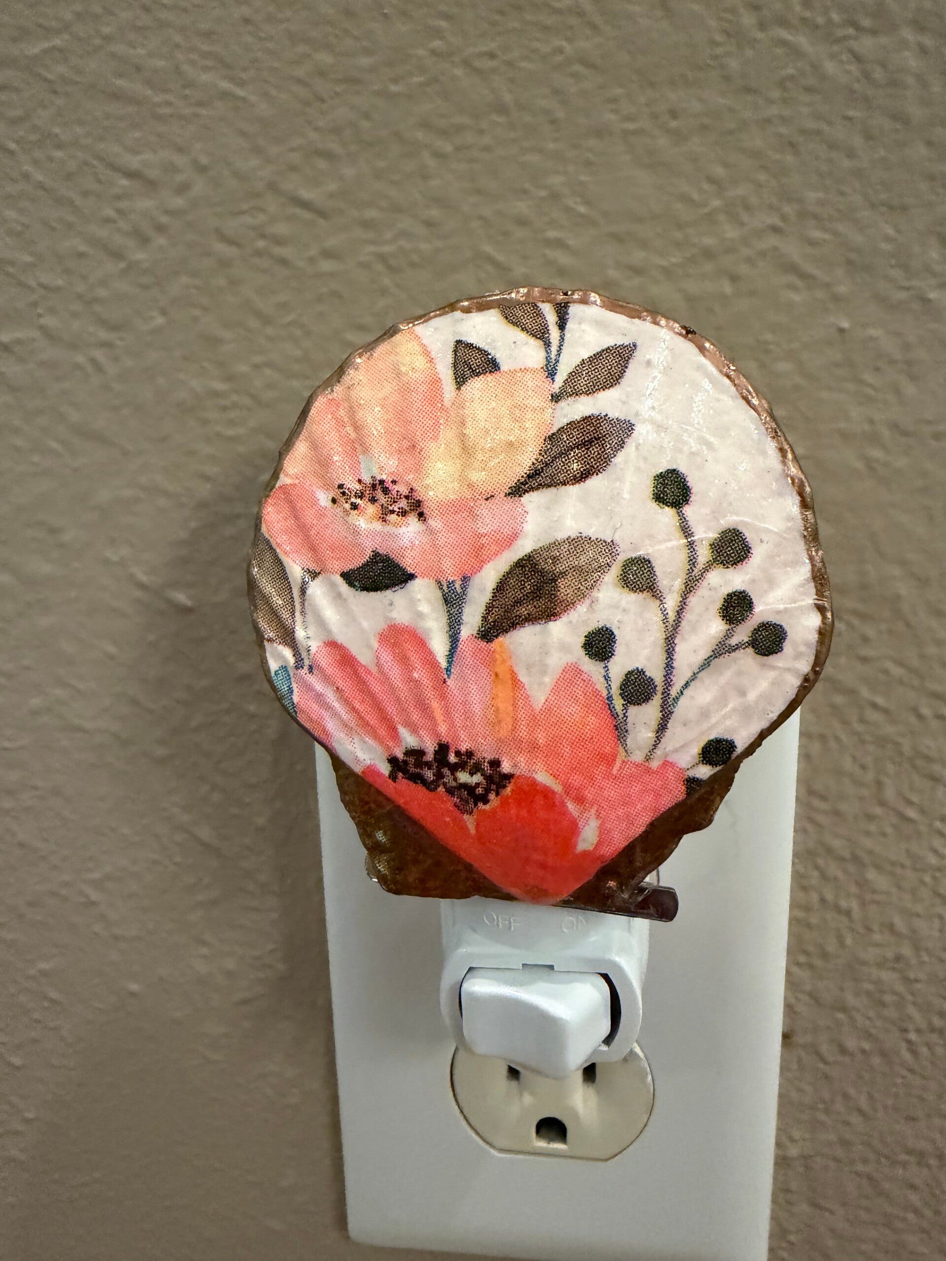 Orange Flower Nightlight
