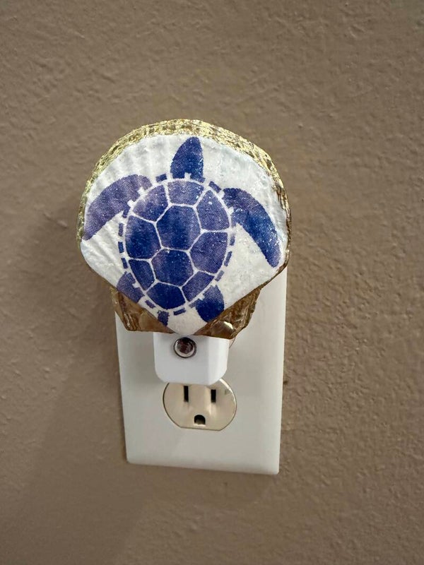 Blue Turtle Nightlight