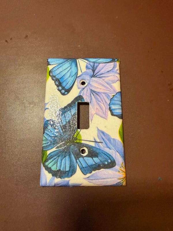 Blue Butterflies Small Single