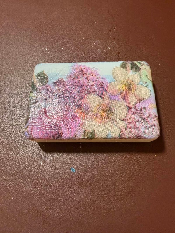 Violet Flowers Soap