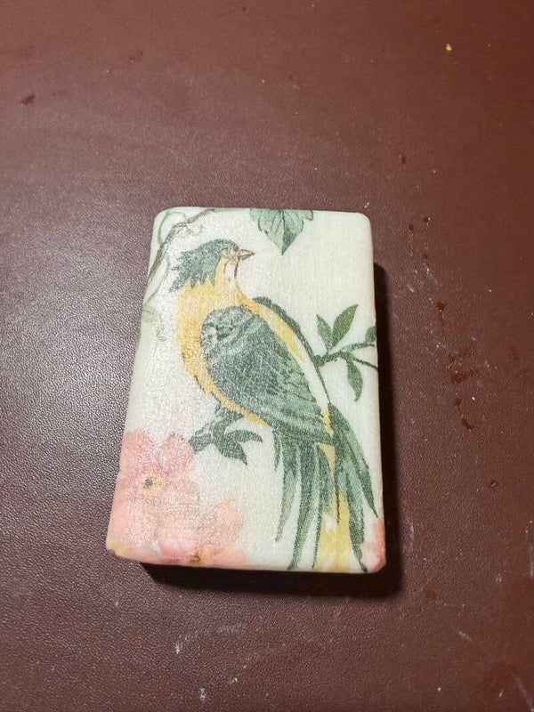 Vintage Bird Soap
