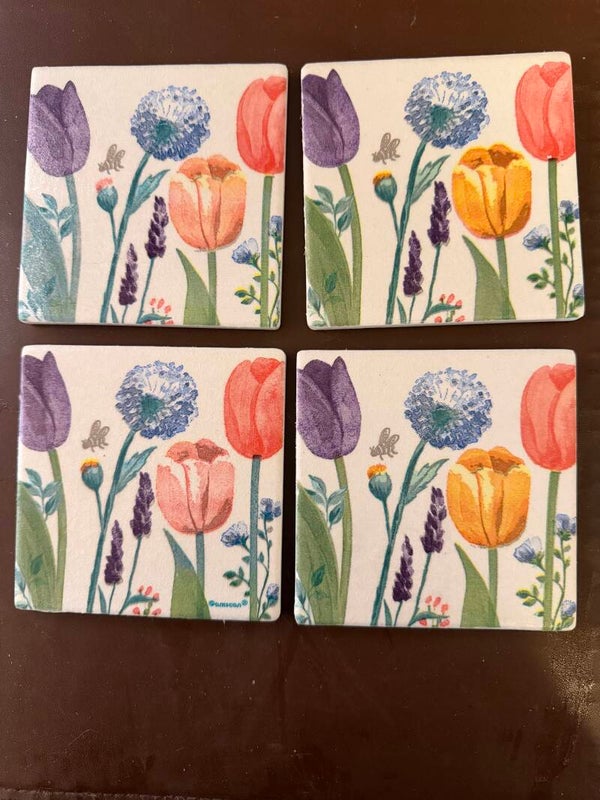Tulip Coasters