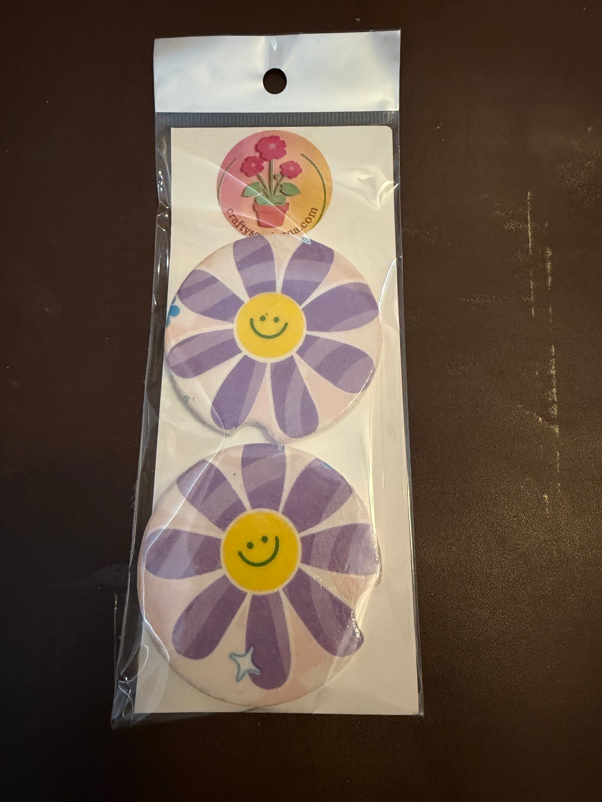 Car Cupholder Coaster Set  Have a Nice Day