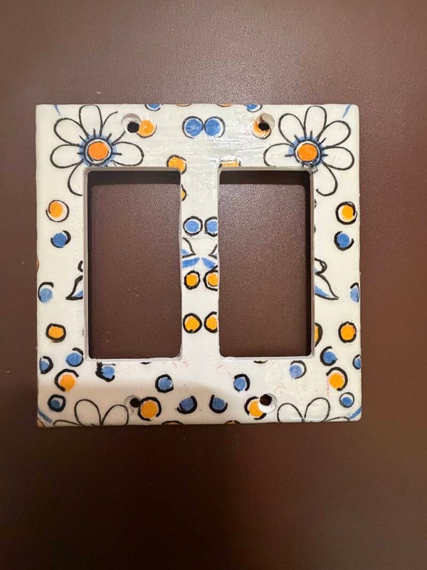 Blue Daisy Large Double