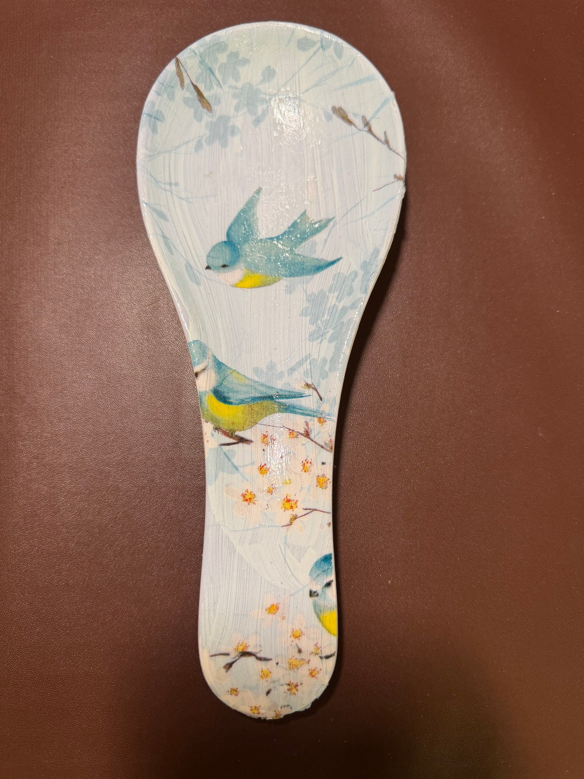Blue Bird Spoon Rest