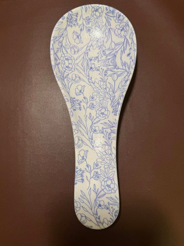 Blue and White Spoon Rest