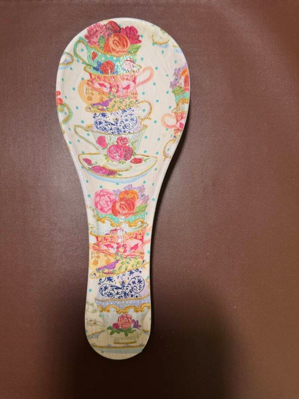 Tea Party Spoon Rest