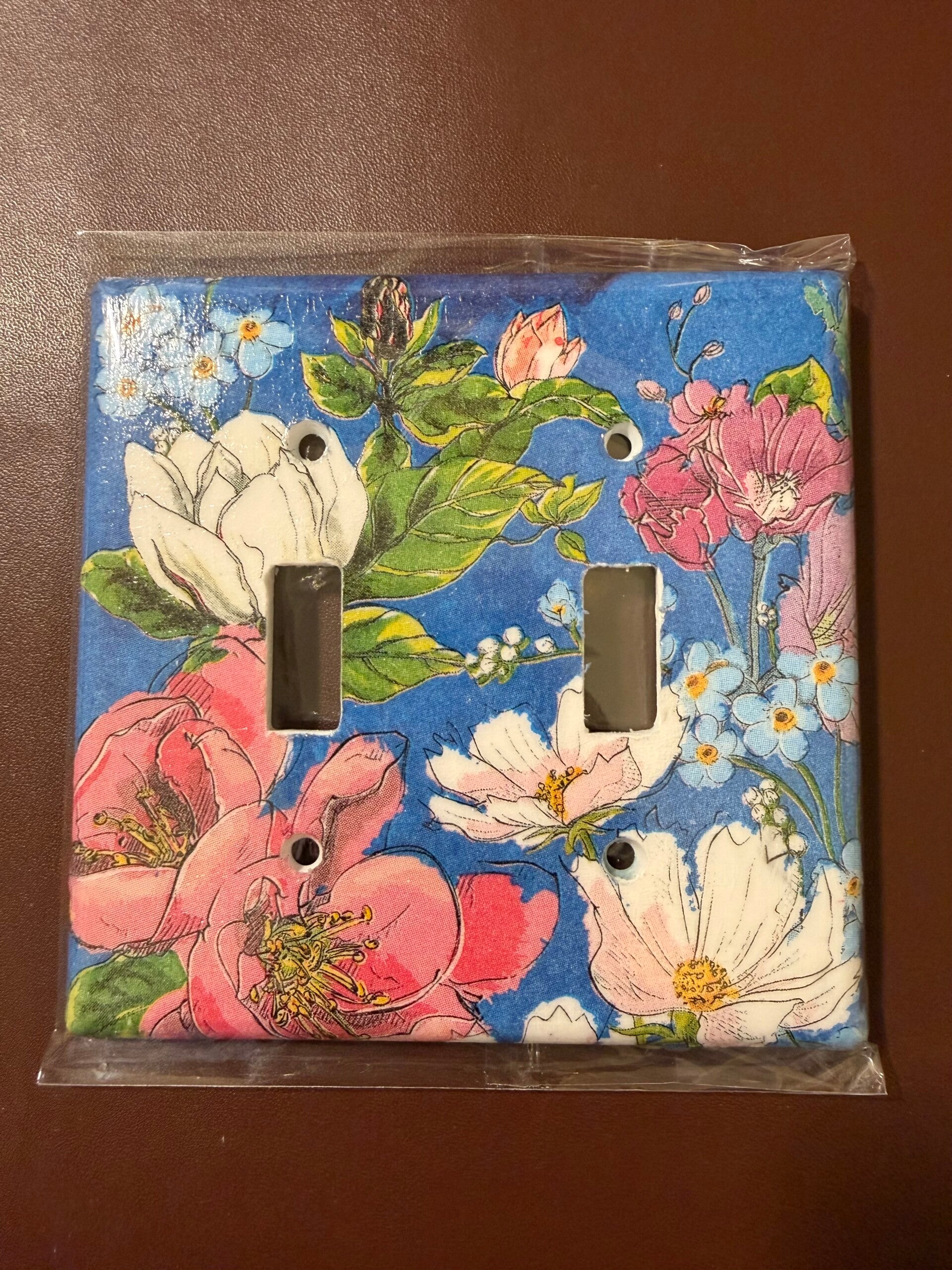 Dark Blue floral