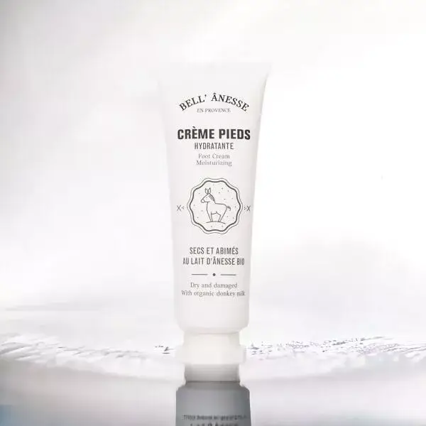 Crème Pieds Hydratante au Lait d’Ânesse Bio
