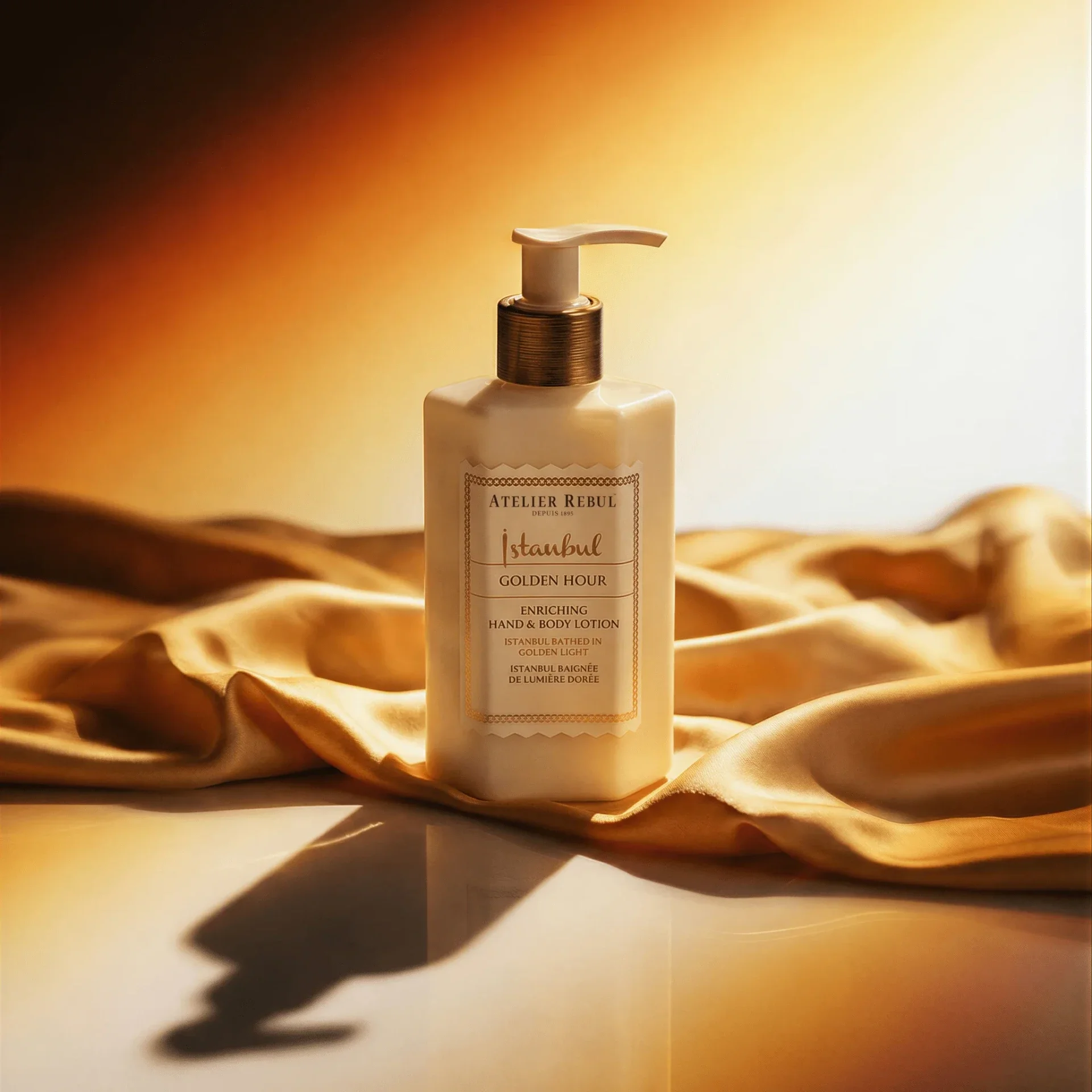 Atelier Rebul — Lotion Mains & Corps Golden Hour 250 ml