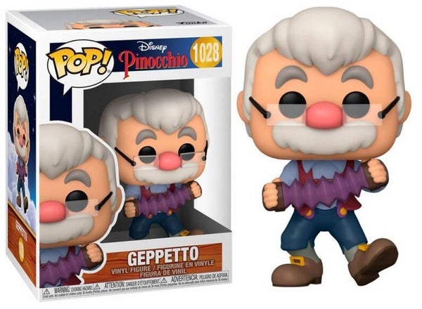 Funko Pop ! Geppetto - 1028 - Pinocchio - Disney