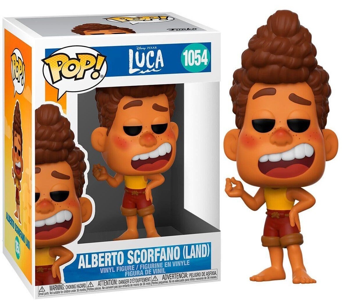 Funko Pop ! Alberto Scorfano - 1054 - Luca - Disney Pixar