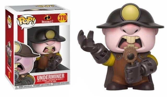 Funko Pop ! Underminer - 370 - Les Indestructibles 2 - Disney Pixar