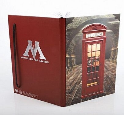 Carnet 3 D Harry Potter - Ministère de la Magie