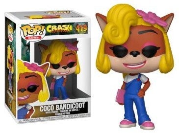Funko Pop ! Coco Bandicoot - 419 - Crash Bandicoot