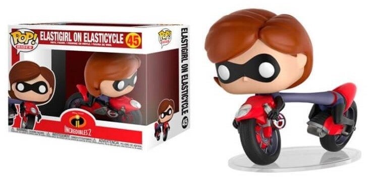 Funko Pop ! Elasticgirl on elasticycle - 45 - Les Indestructibles 2 - Disney Pixar