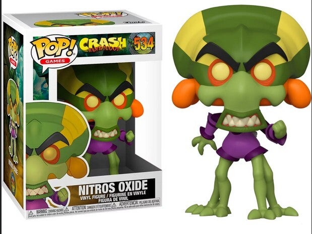 Funko Pop ! Nitros Oxide - 534 - Crash Bandicoot