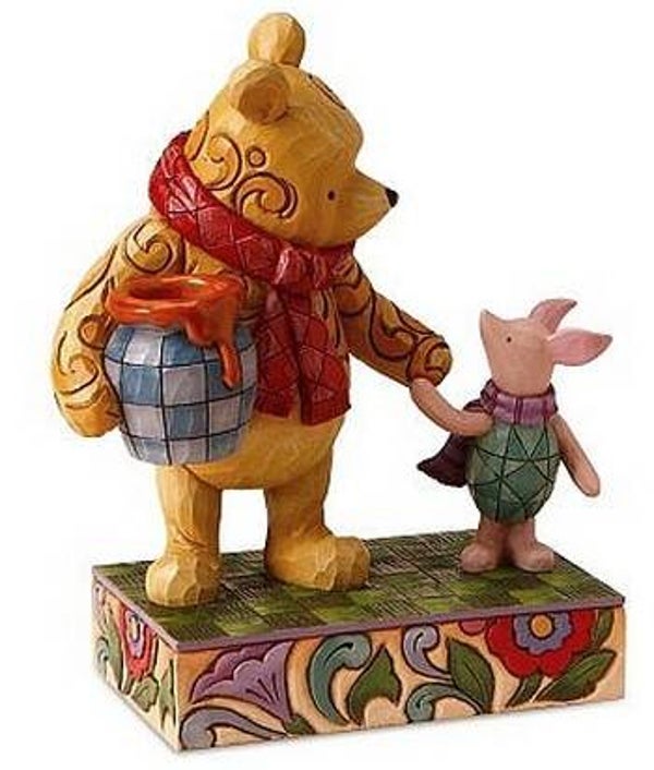 Figurine Jim Shore - Disney Traditions - Winnie et Porcinet