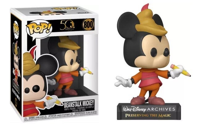 Funko Pop ! Beanstalk Mickey - 800 - Walt Disney Archives